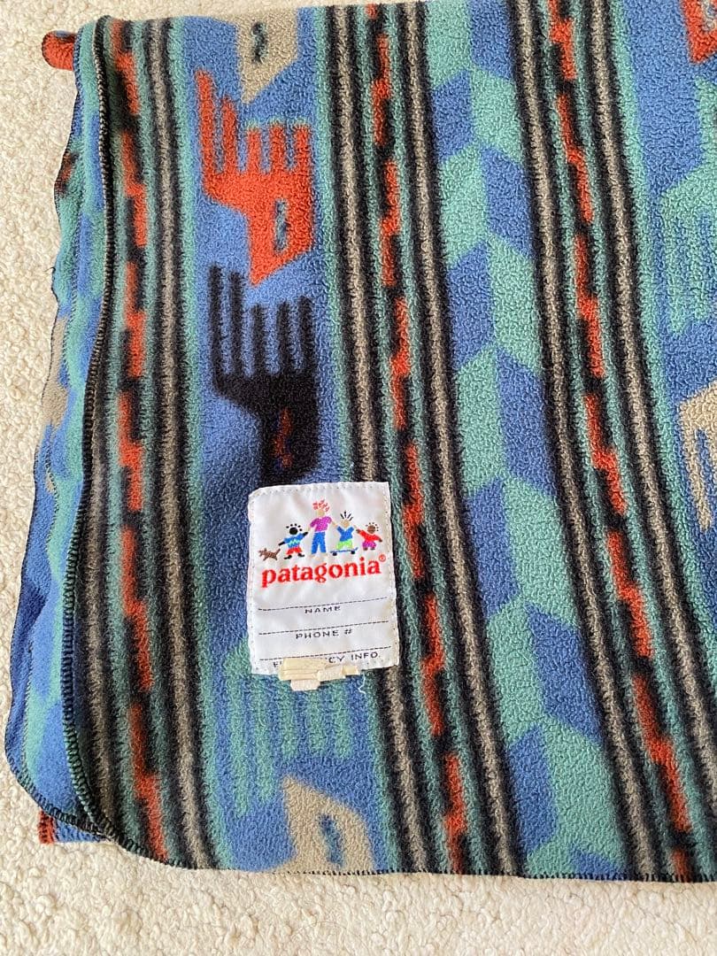 Patagonia ブランケット　90s タートル　亀　ネイティブ　ペンギン
