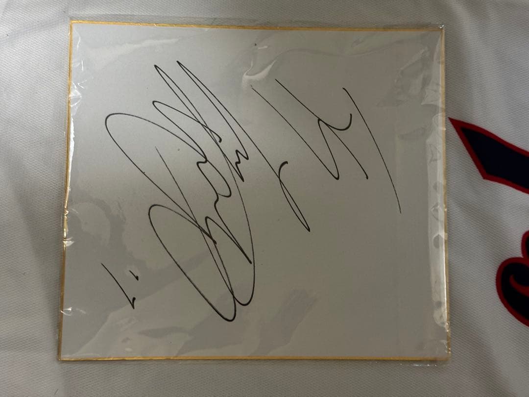 大谷翔平選手 直筆サイン Fighters サイン入りTシャツ