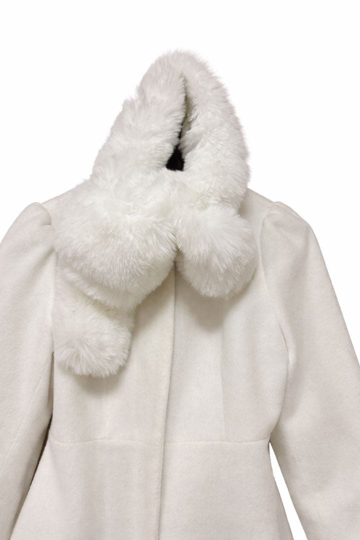 evelynコート Sサイズ 2024 ファー付き