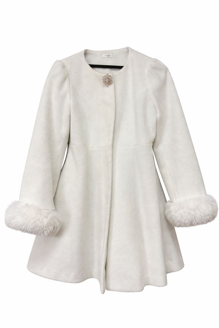 evelynコート Sサイズ 2024 ファー付き