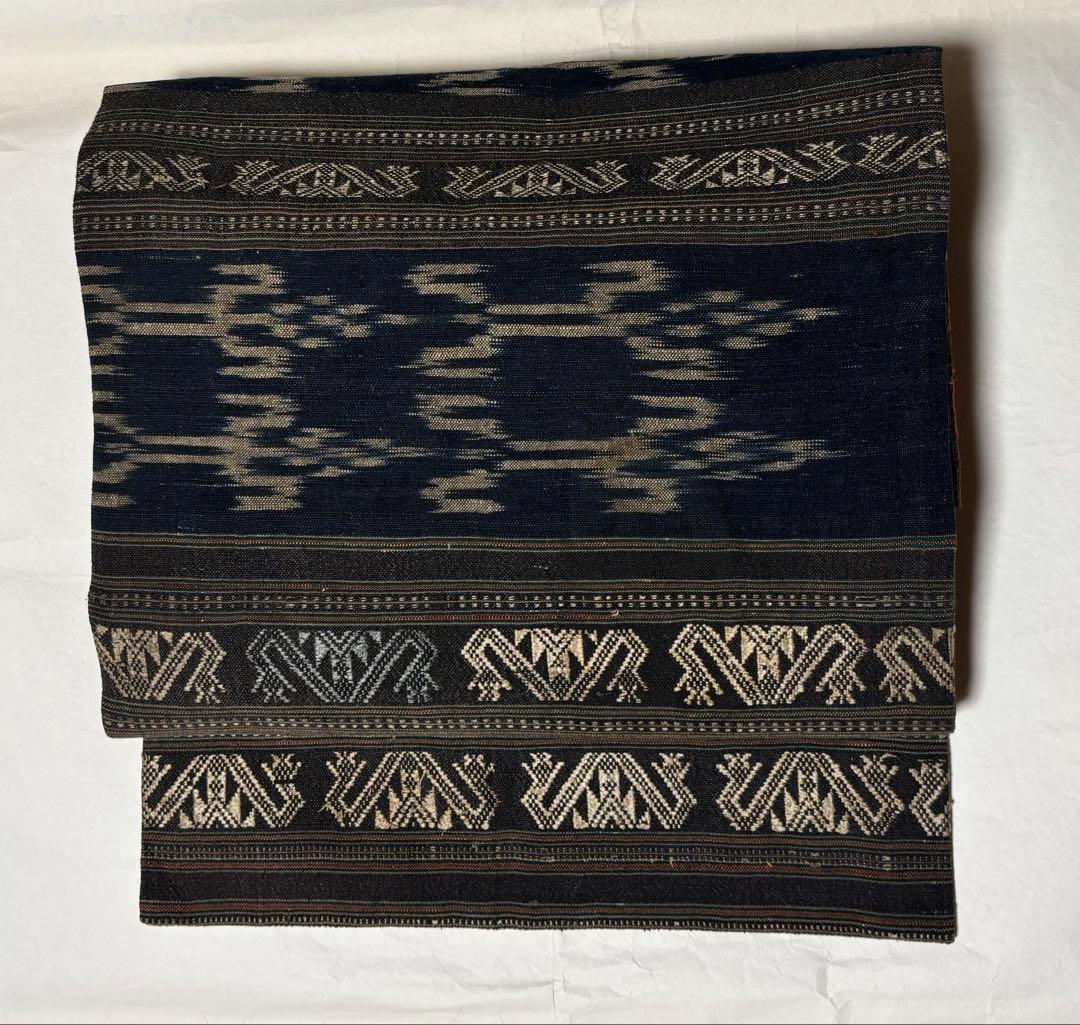 ち*)様 ラオスの手織り名古屋帯