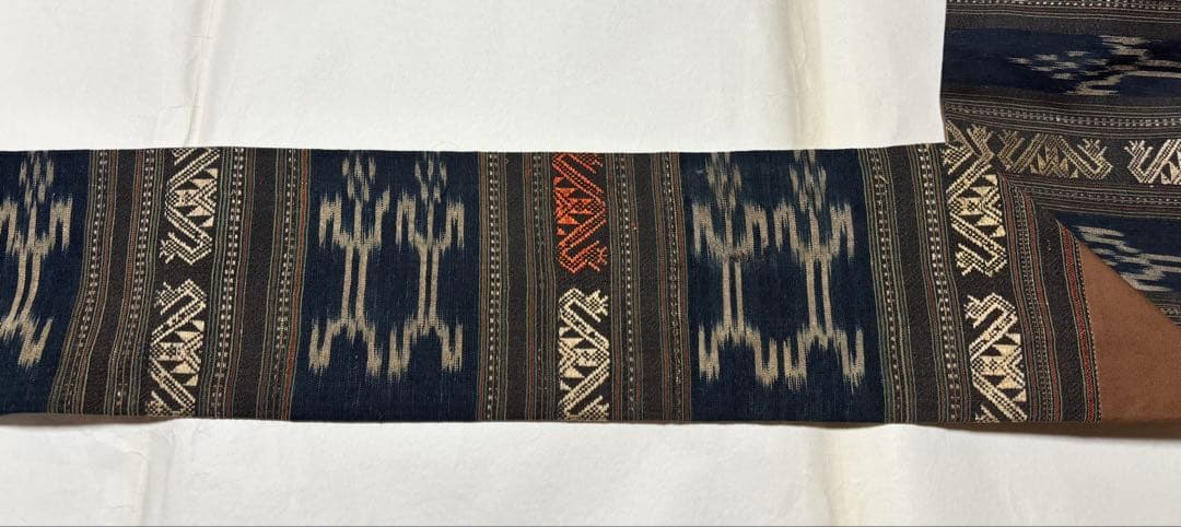 ち*)様 ラオスの手織り名古屋帯