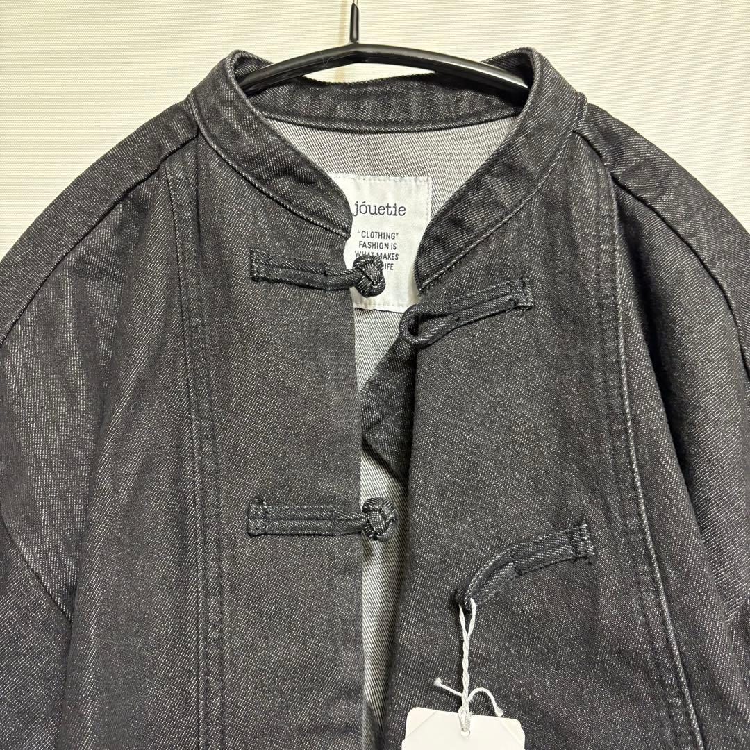 jouetie チャイナ風 ブラックデニムセットアップ セパレート Mサイズ
