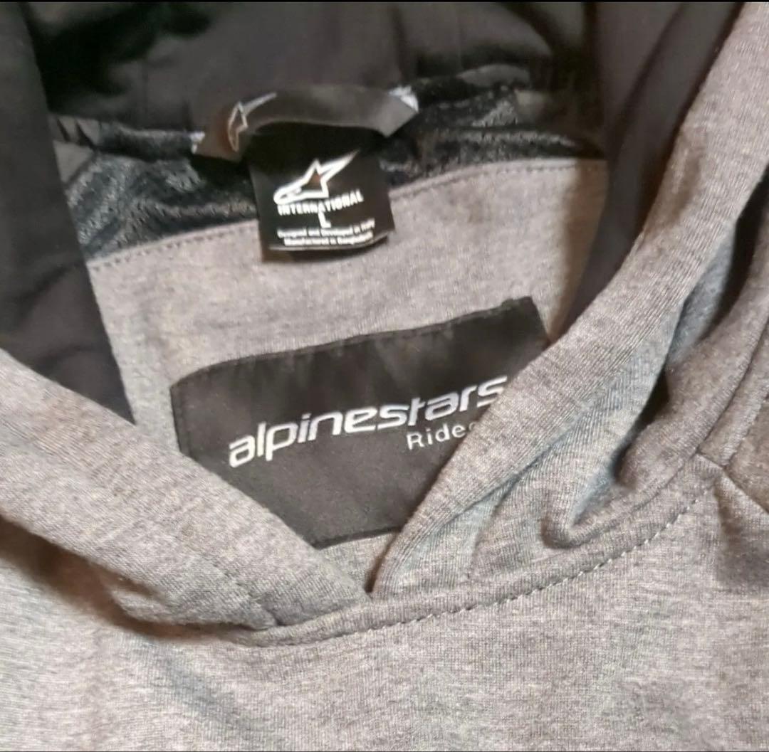 極美品　alpinestars AGELESS HOODIE サイズ：L