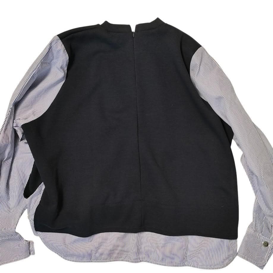 nagonstans ナゴンスタンス スウェット切り替えシャツ M