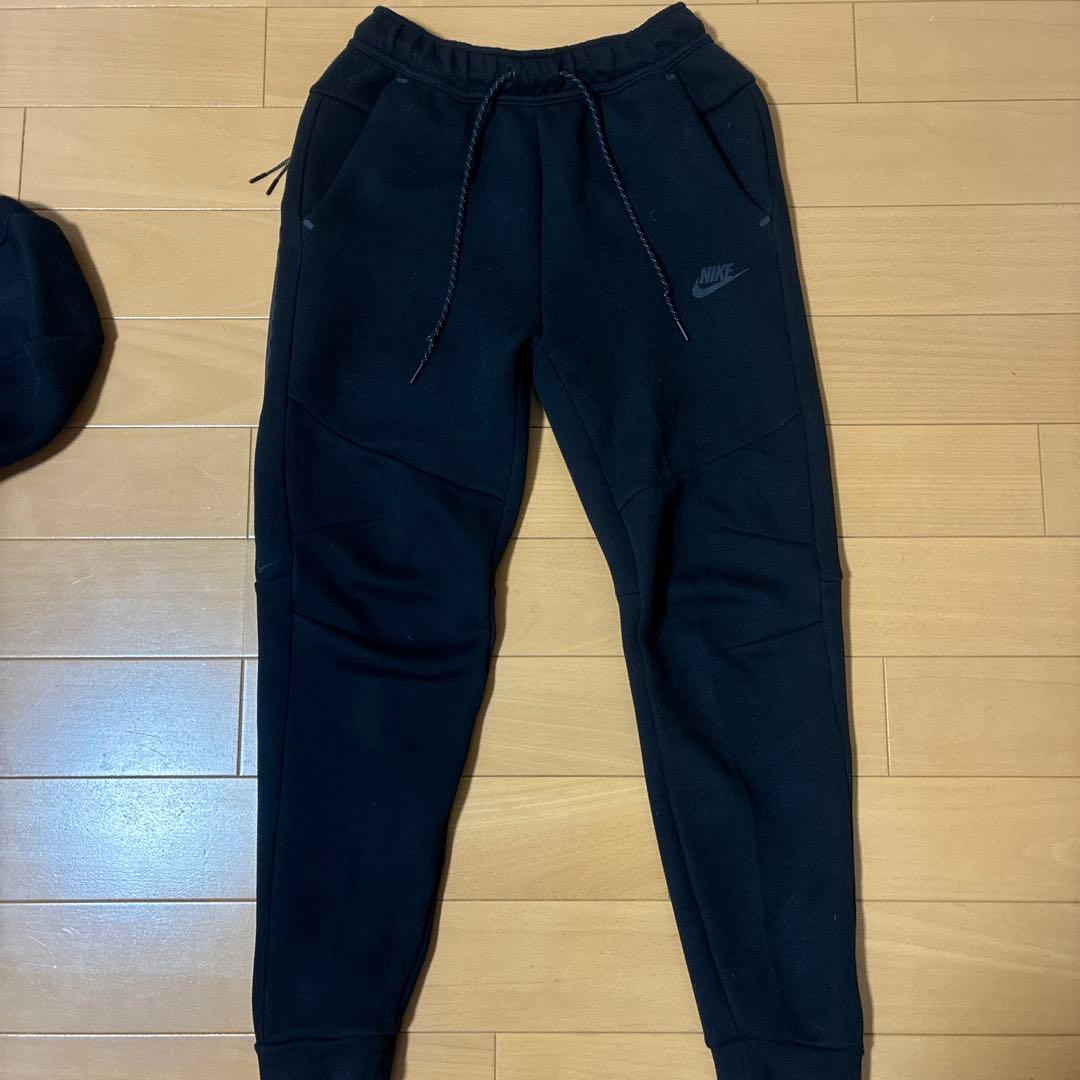 NIKE ナイキ テックフリース 上下セットアップ 上下Sサイズ ブラック