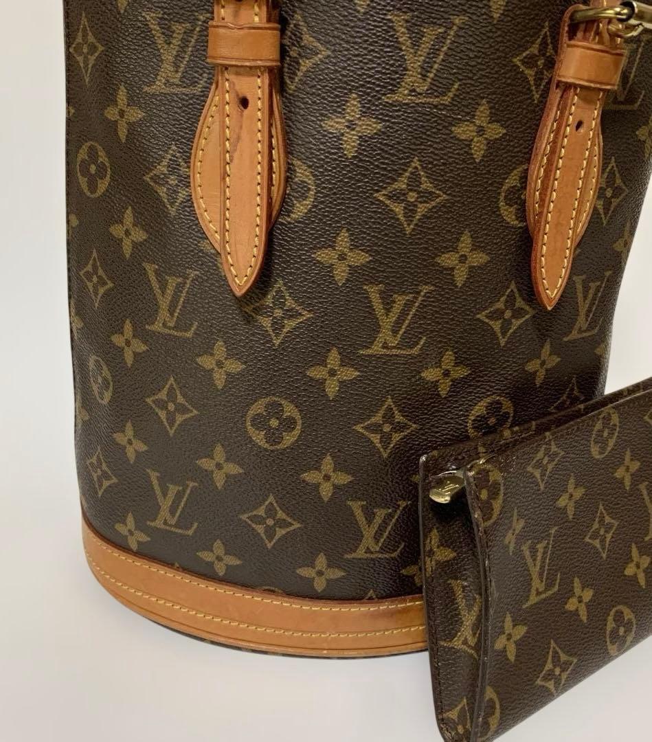 ルイヴィトン　モノグラム　バケツトートバッグ