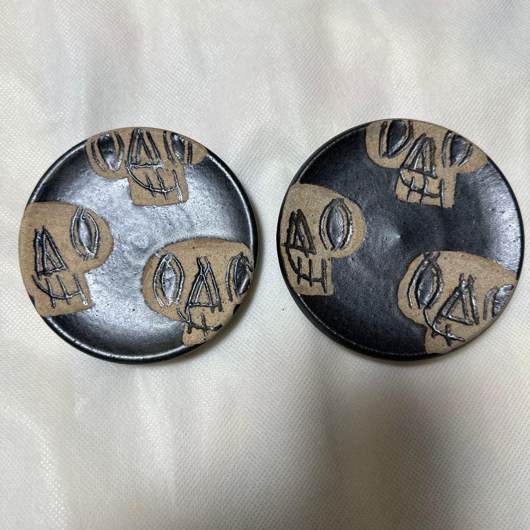 ☆ドクロ☆コーヒー豆柄