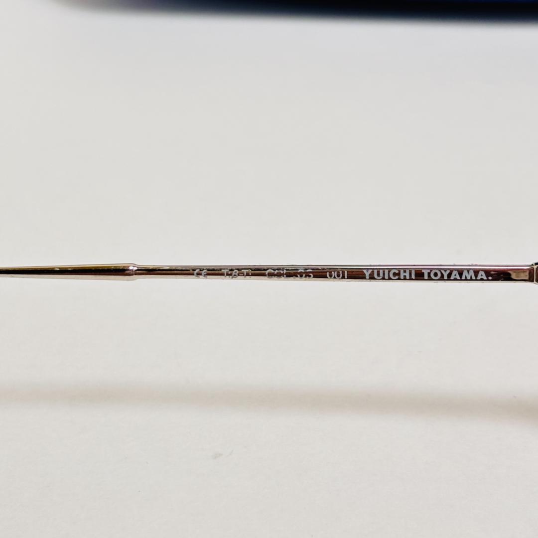 ◆YUICHI TOYAMA◆Bond◆ツーブリッジ◆シルバーフレーム◆