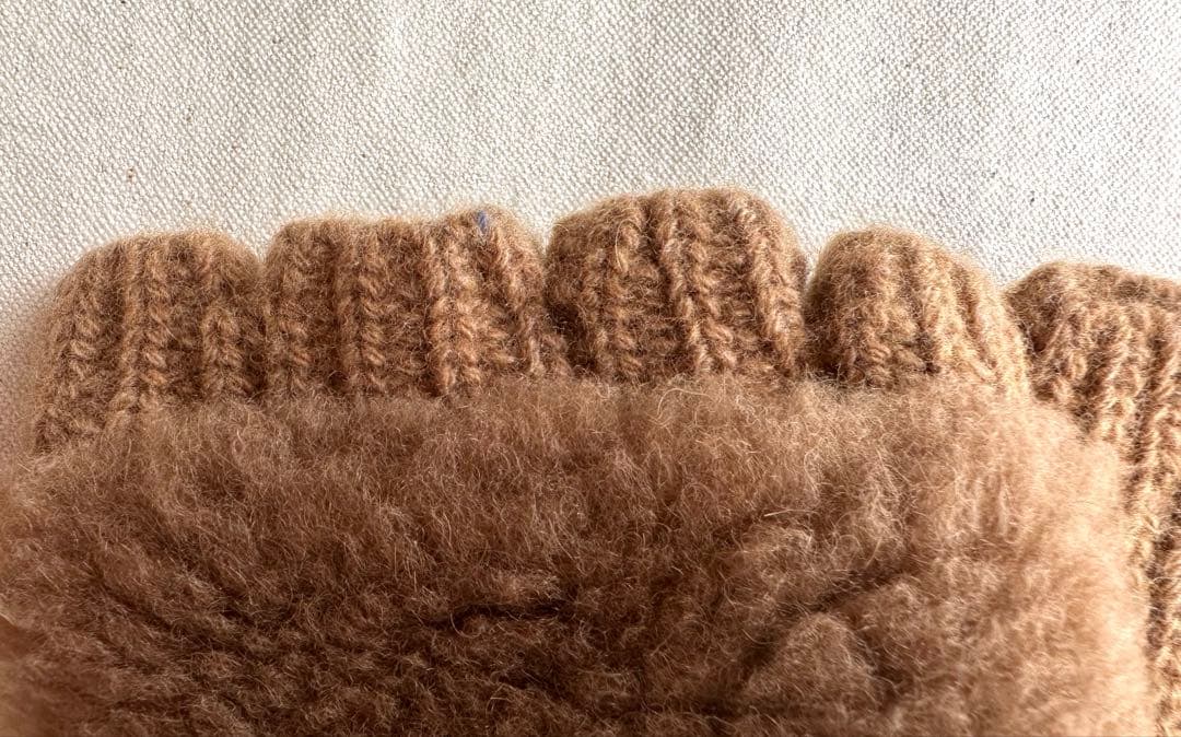 Max MaraManny マニー テディグローブ アームカバー ブラウン 茶