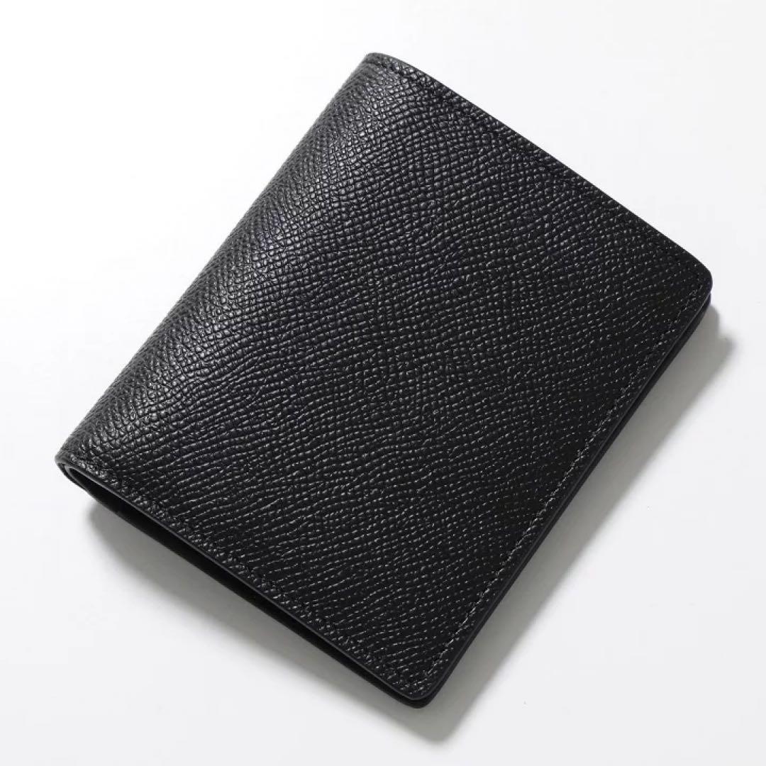 メゾンマルジェラ 二つ折り財布 ブラック SA3UI0007 P4745 新品