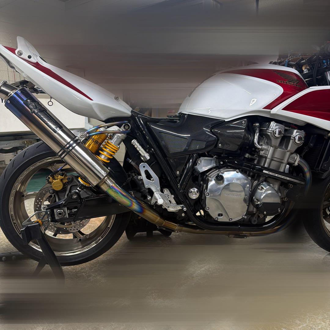 CB1300(SC54) オオニシヒートマジック チタンマフラー