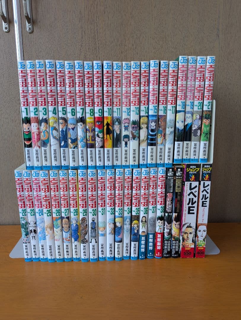 HUNTER×HUNTER 1巻〜38巻 既刊全巻➕小説2冊➕レベルE 2冊