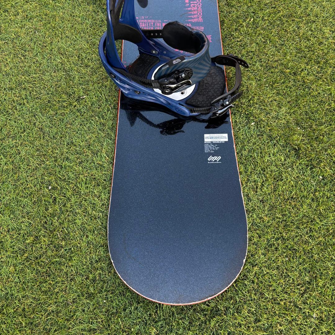 011 Double 154cm + FLUX PR M グラトリ用