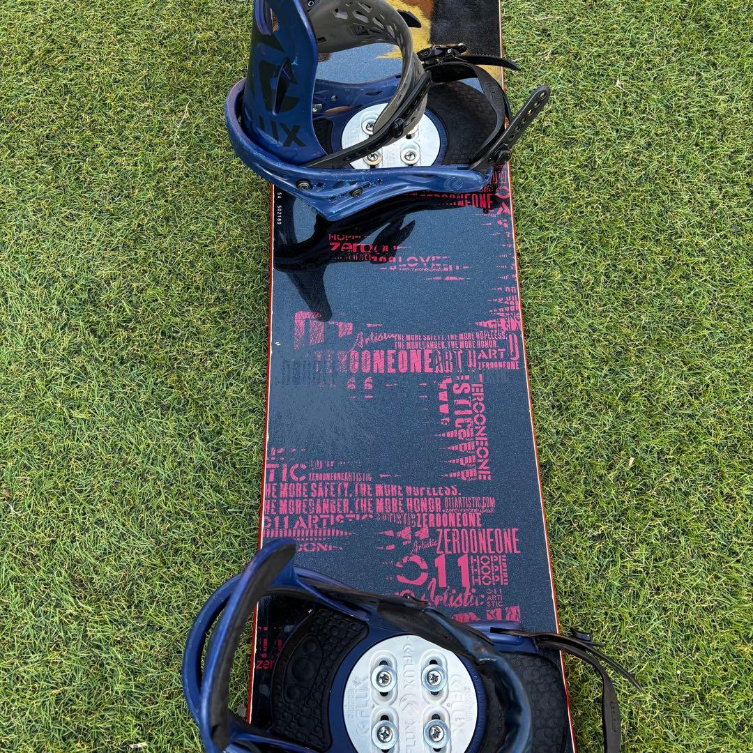 011 Double 154cm + FLUX PR M グラトリ用