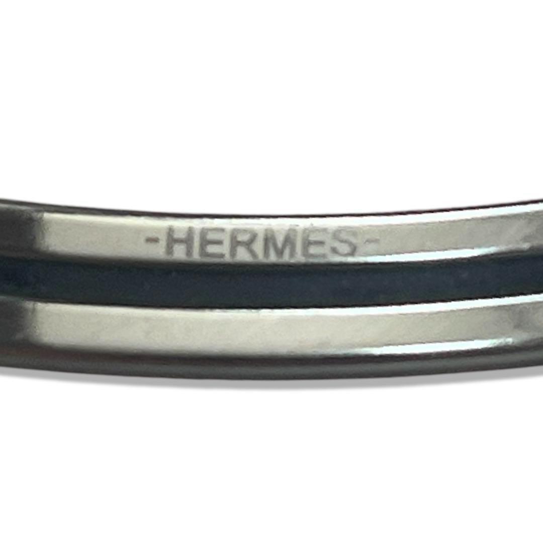 一点物　エルメス ユニ　バングル エナメル ブレスレット ピンク　送料無料