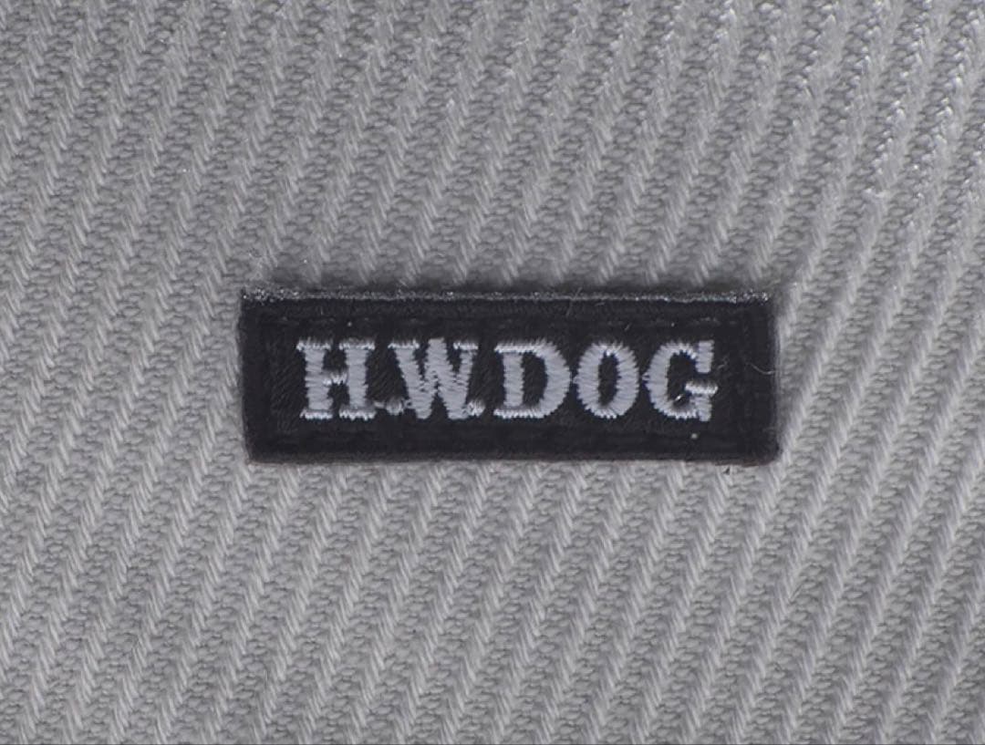 H.W.DOG コーデュロイ バケットハット ホワイト