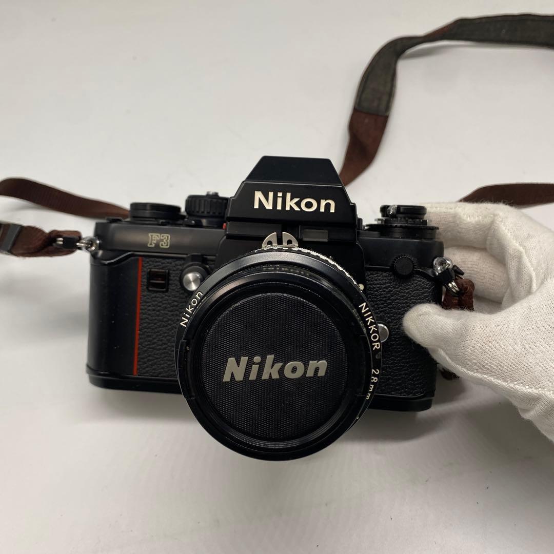 Nikon F3 一眼レフカメラ Nikkor 28mm f2.8 レンズセット
