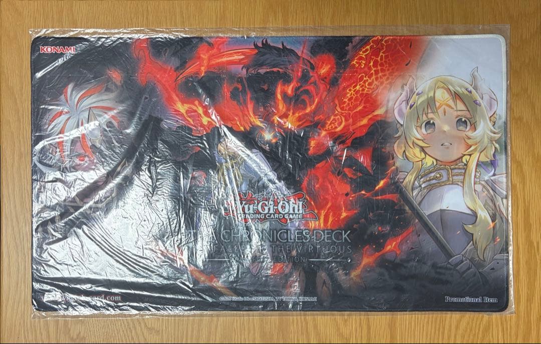 遊戯王 公式 プレイマット The Fallen ＆ The Virtuous