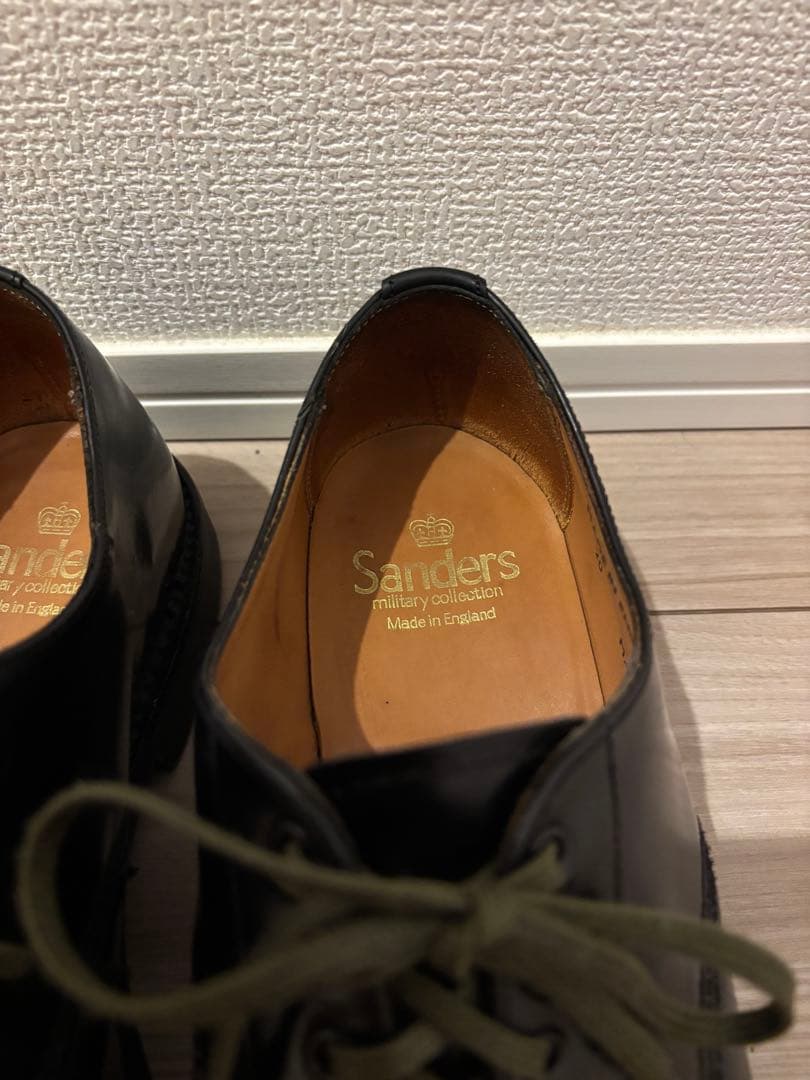 カビゴンSanders Military Darby Shoe UK7.5