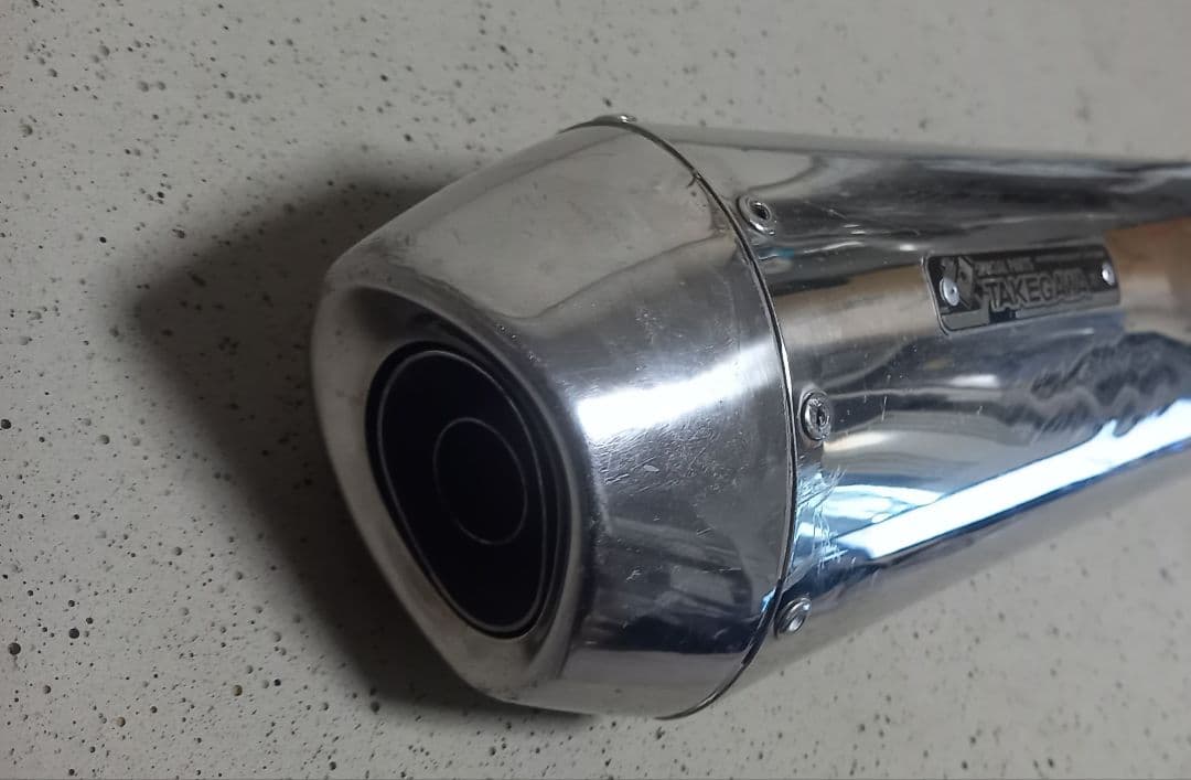 リード125 JF45 スペシャルパーツ武川 コーンオーバルマフラー ステー欠品