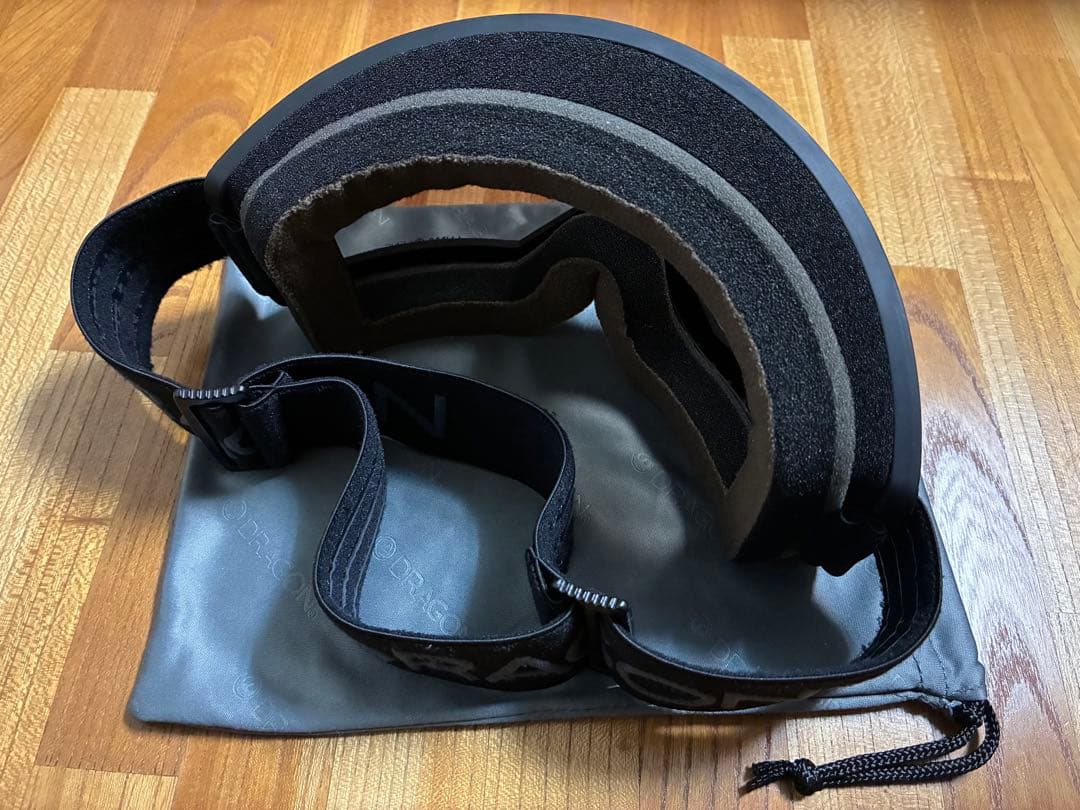 DRAGONドラゴンDX3Lゴーグル ルーマレンズ ダークスモーク ブラック 黒