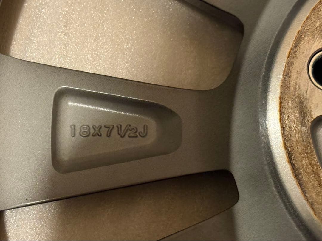 【未使用】ヴェゼル e:HEV 純正18×7.5J +55 5H ホイール4本