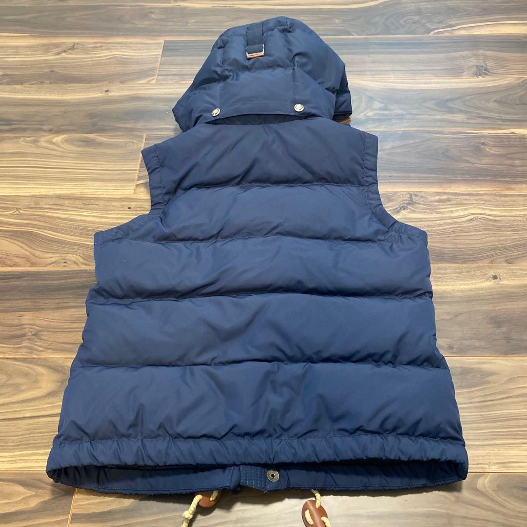 【新品】 ポロラルフローレン ダウンベスト　S ネイビー　フード付き