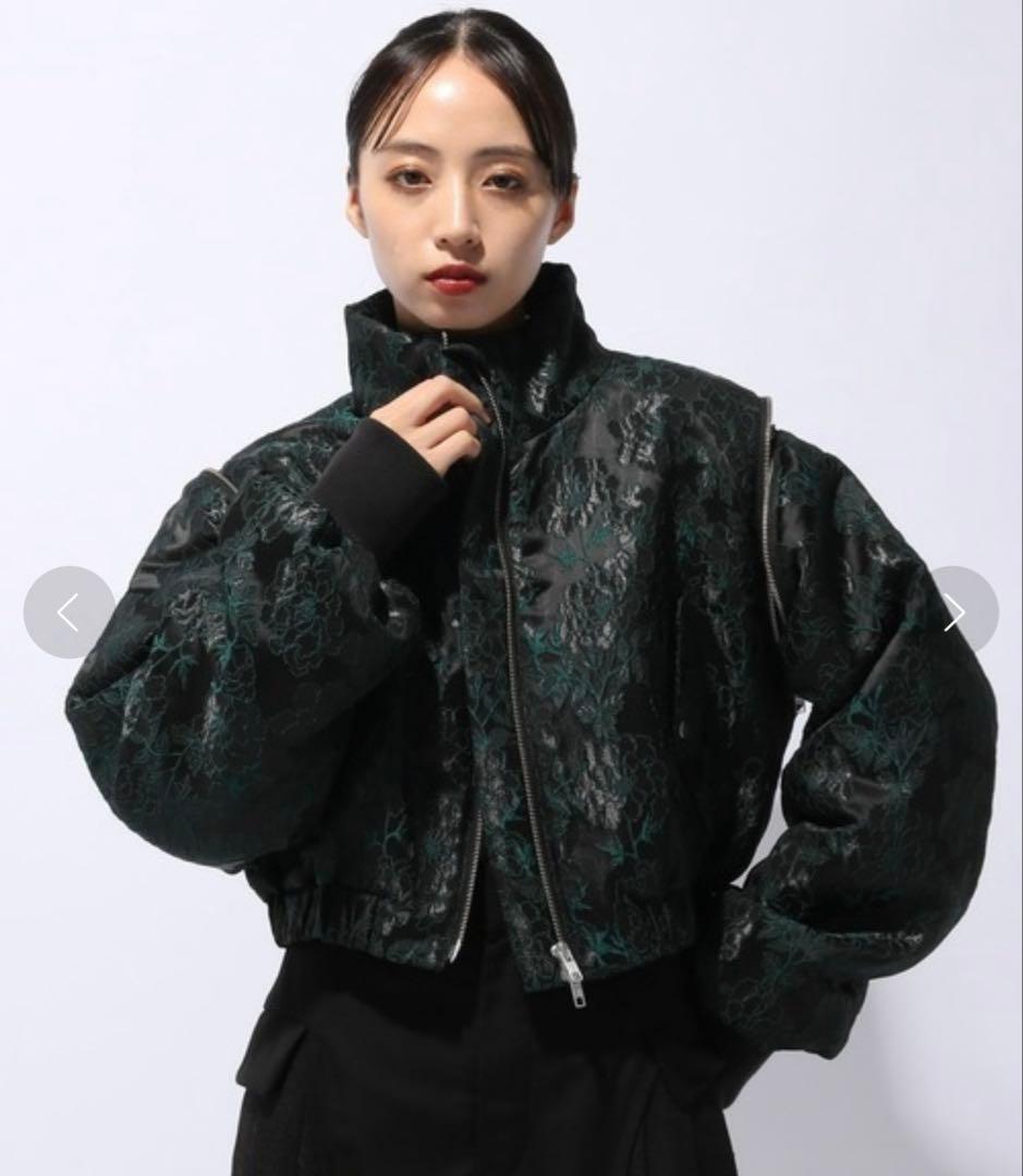 HARE 2WAYエアサーマルジャガードスタンドブルゾン