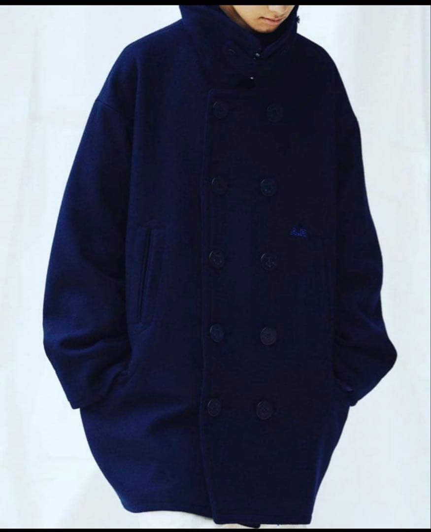 ほぼ未使用NAUTICA A.H PEA COAT ネイビー　サイズL