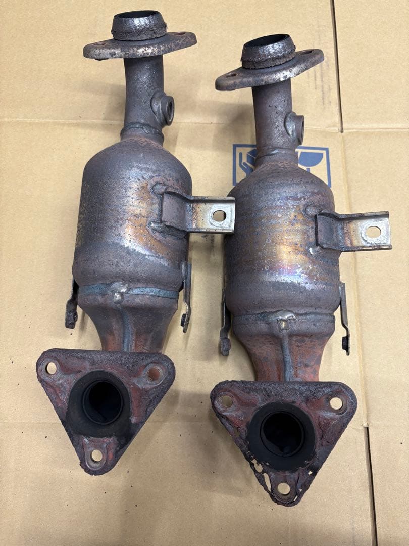 軽自動車触媒コンバーター 2個セット