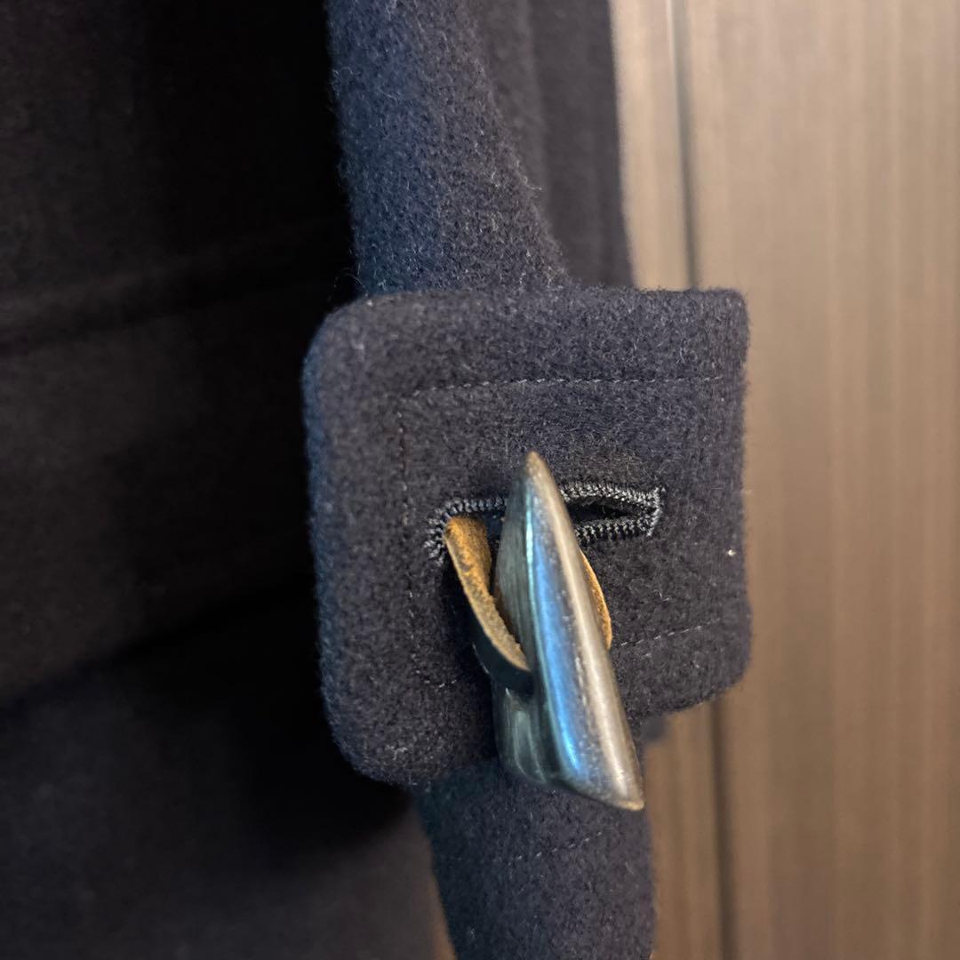 バーバリー Burberry ウール ダッフルコート ネイビー 130cm