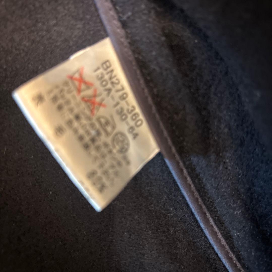 バーバリー Burberry ウール ダッフルコート ネイビー 130cm
