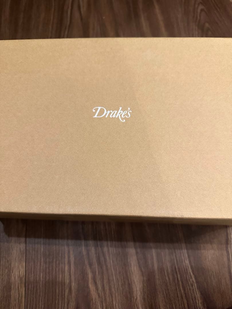 Drake's ブラウン スエード チャッカブーツ 7.5 未使用品