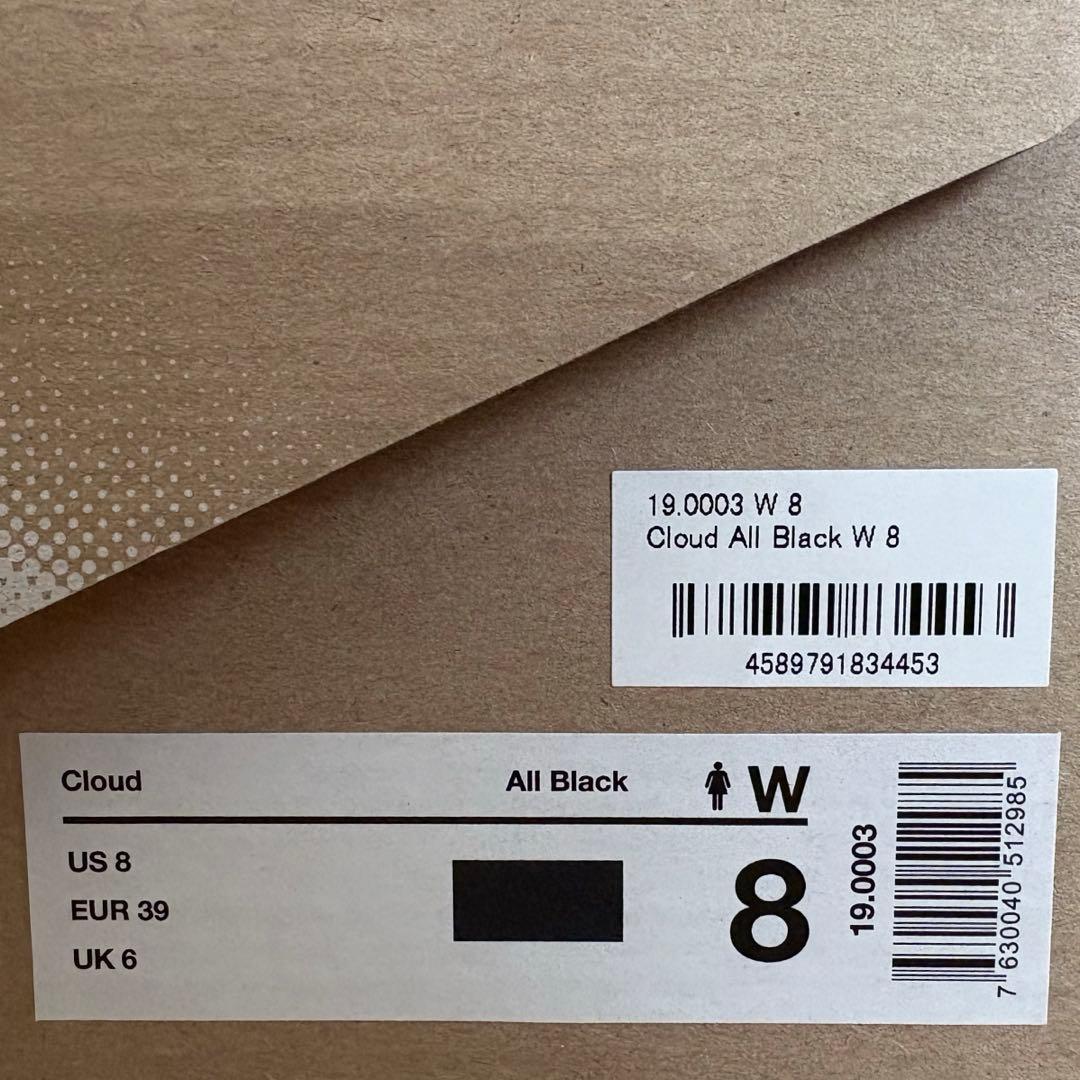 On ランニングシューズ Cloud All Black