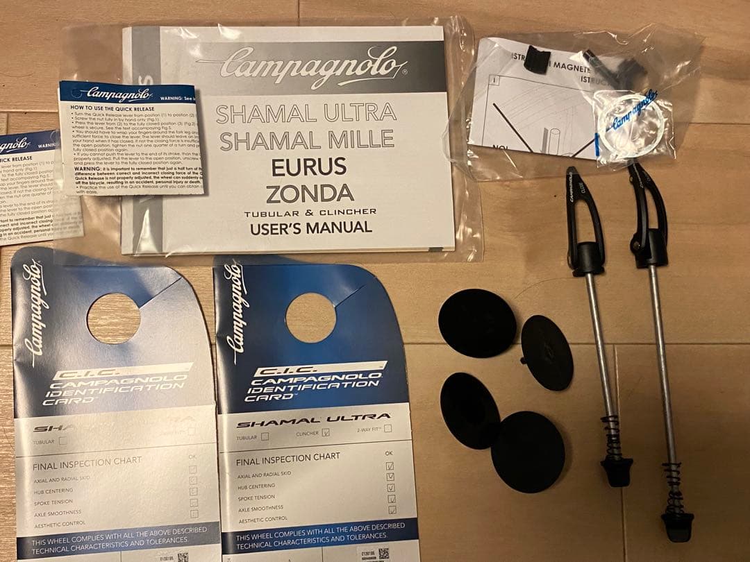 Campagnolo Shamal Ultra ホイール前後