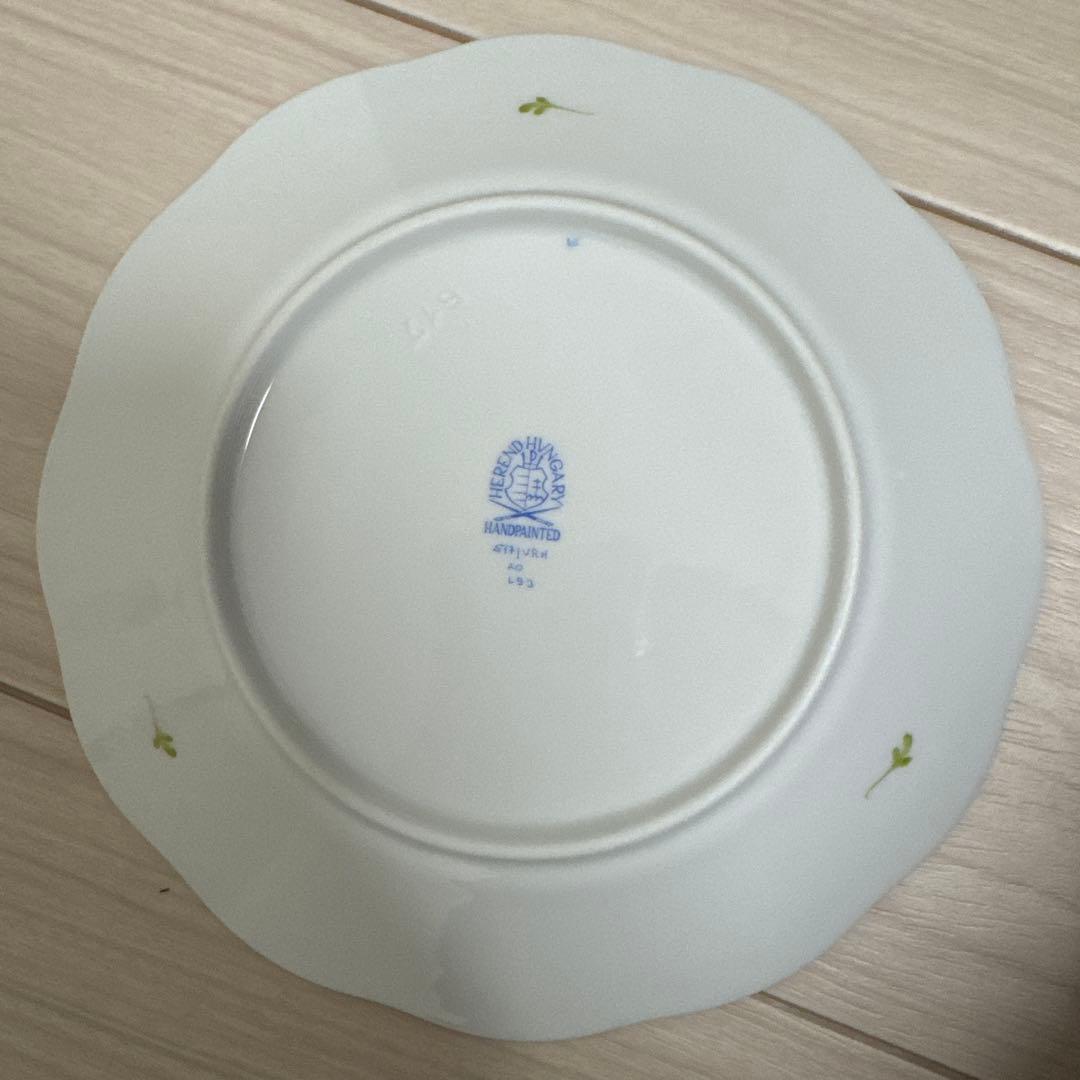 Herend ヘレンド ウィーンの薔薇 プレート 3枚セット