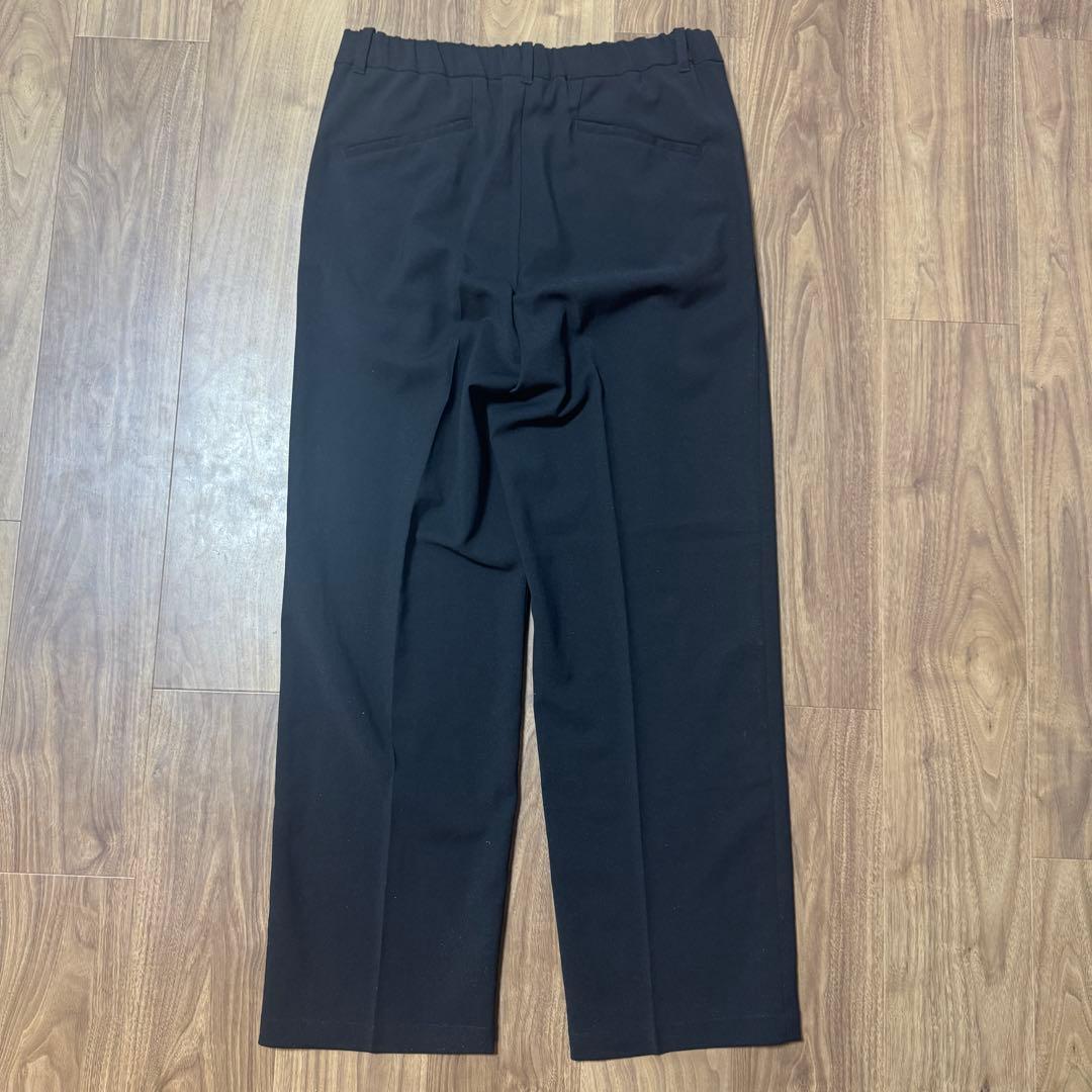 GOLDWIN ゴールドウィン ワンタックストレートパンツ ブラック 4