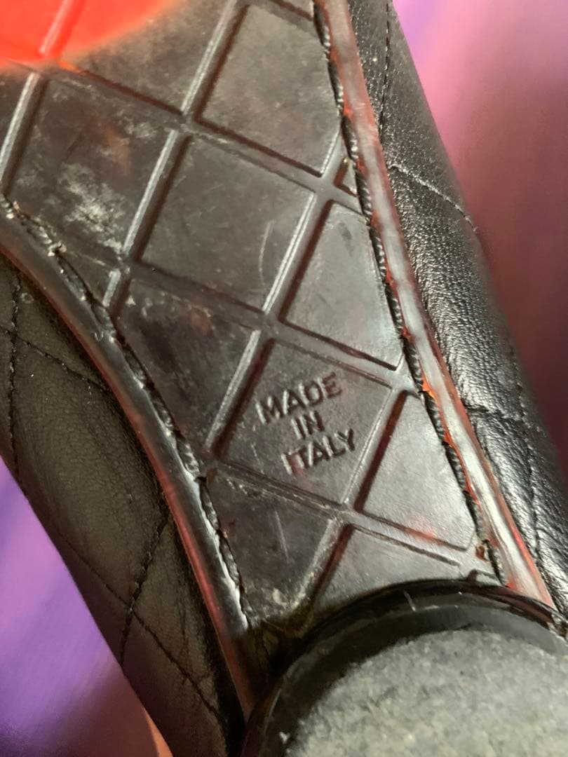 売り切りCHANEL ブラック バレエシューズ　カンボン　ブラック×ブラック