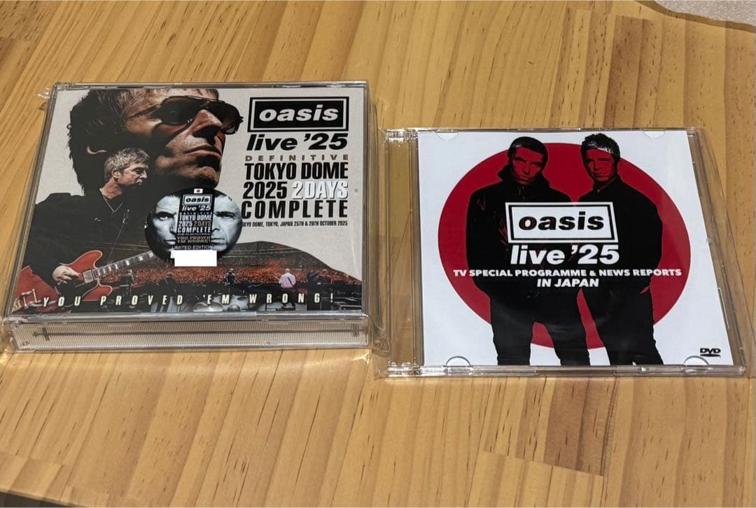 oasis オアシス DEFINITIVE TOKYO DOME 2025