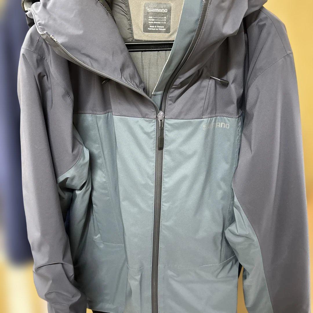 SHIMANO レインウェア M グレー