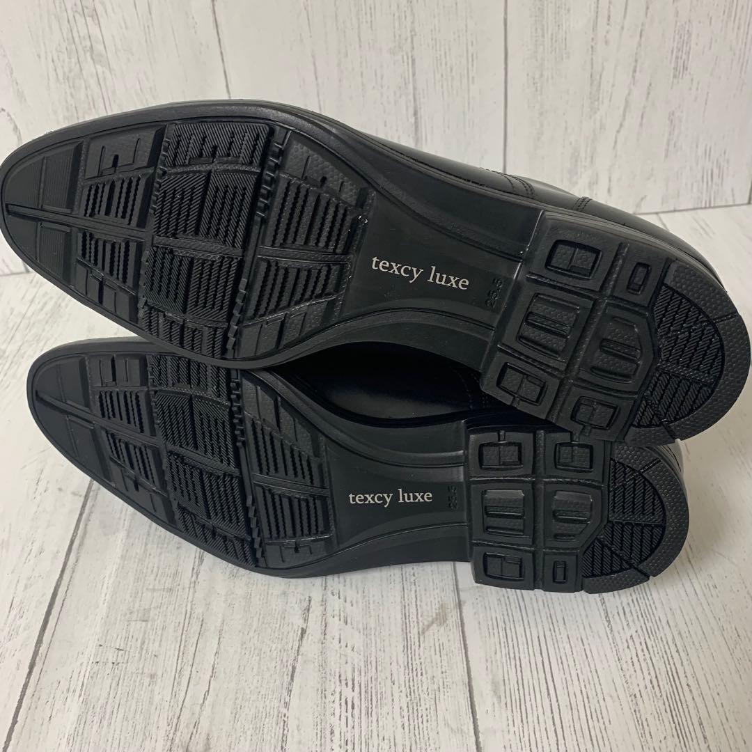 【タグ付き】★未使用★ テクシーリュクス asics ストレートチップ ブラック