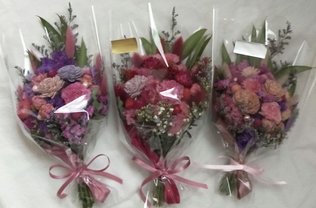 ♡ぷりんページ♡ドライフラワーブーケ❀プレゼント♡