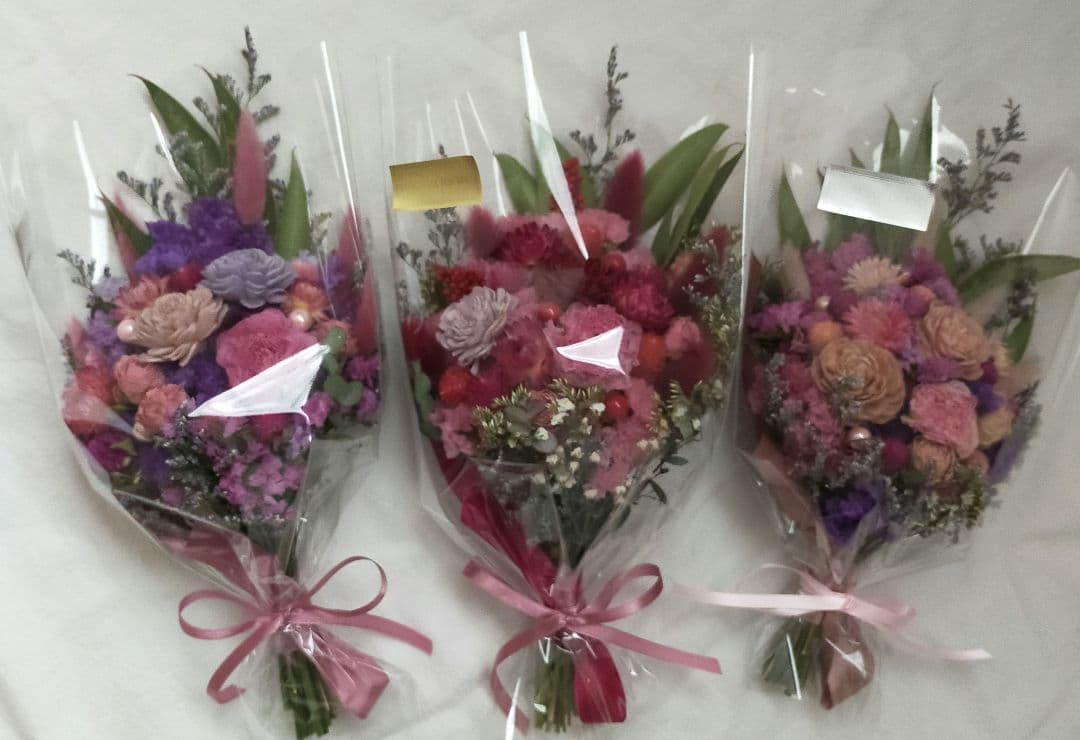 ♡ぷりんページ♡ドライフラワーブーケ❀プレゼント♡