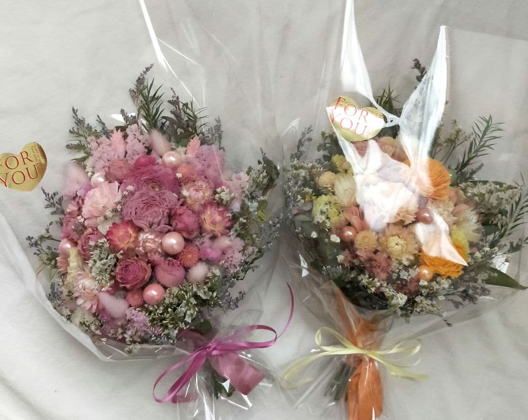 ♡ぷりんページ♡ドライフラワーブーケ❀プレゼント♡