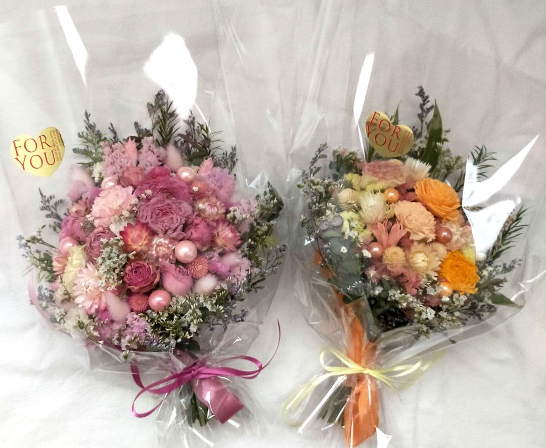 ♡ぷりんページ♡ドライフラワーブーケ❀プレゼント♡