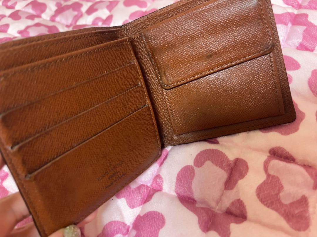 LOUIS VUITTON　モノグラム ポルトフォイユ マルコ 二つ折り財布