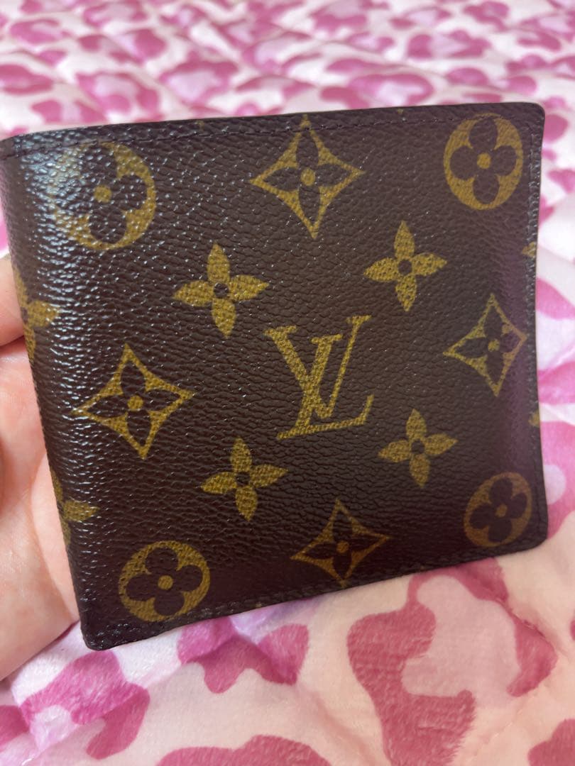 LOUIS VUITTON　モノグラム ポルトフォイユ マルコ 二つ折り財布