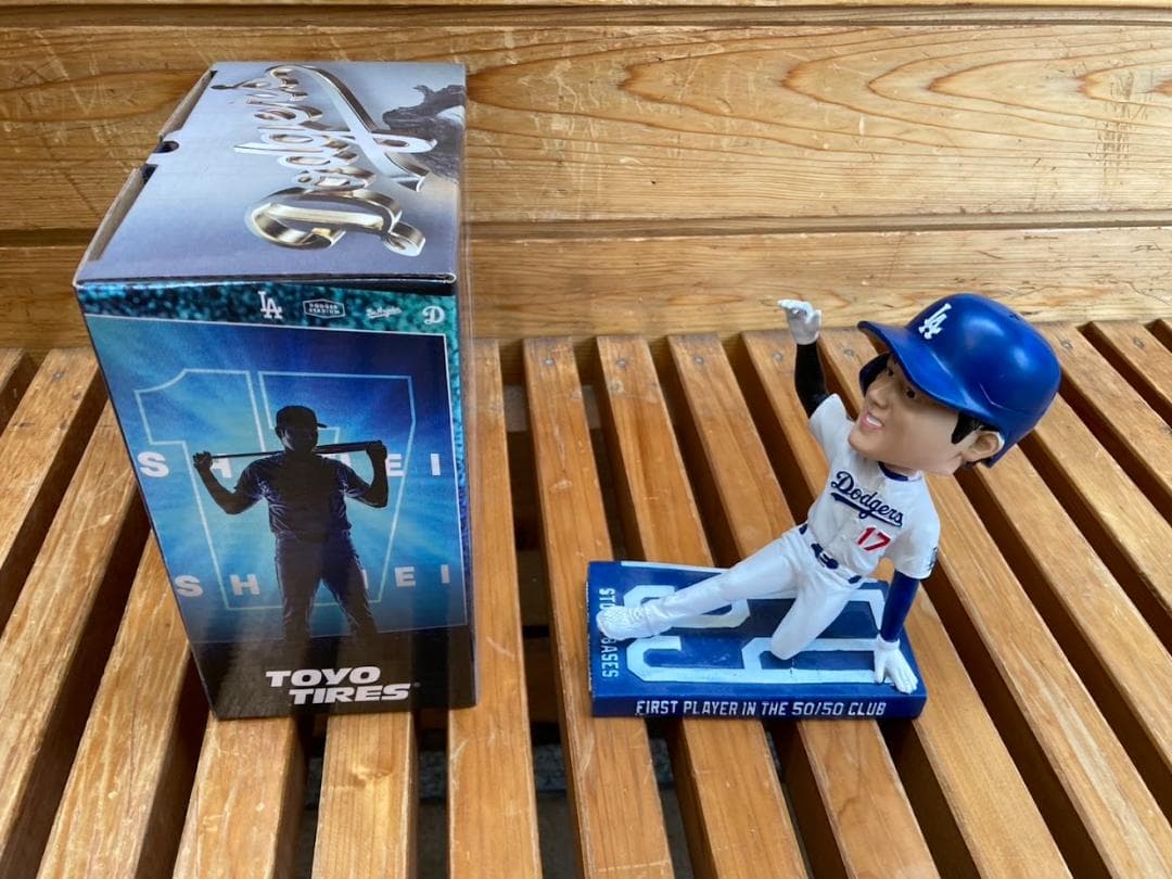 大谷翔平　ボブルヘッド　50/50　ドジャースタジアム配布品