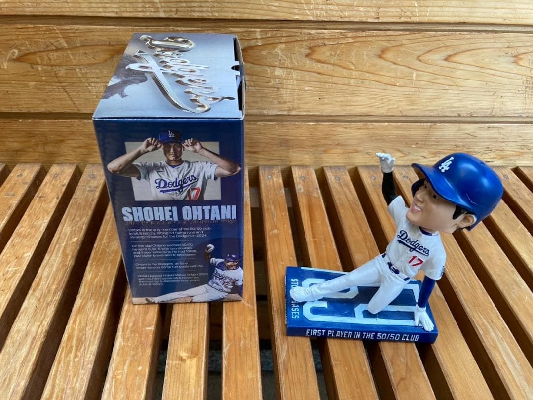 大谷翔平　ボブルヘッド　50/50　ドジャースタジアム配布品